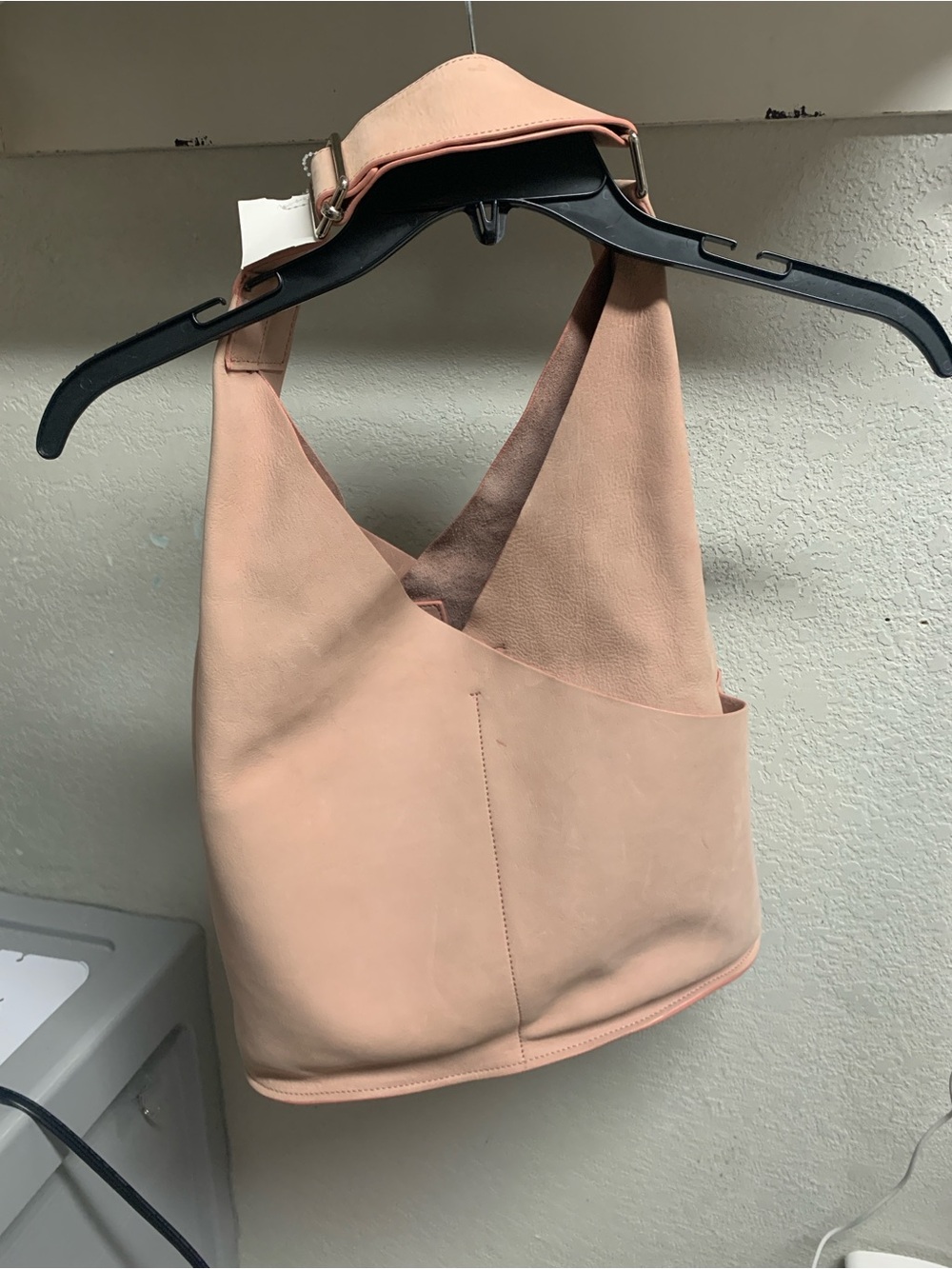 A.L.C. Blush Pink Leather Shoulder Bag